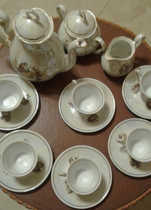 Сервиз кофейный югославия фарфора
