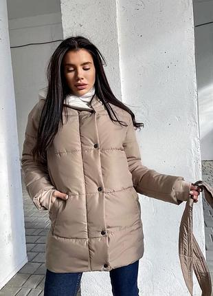 Куртка женская с поясом, туреченица, беж, фисташка, мокко, черный, серый, пудра, мята s,m,l