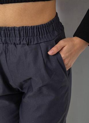 Штани жіночі утеплені -1, колір сірий, 157r327