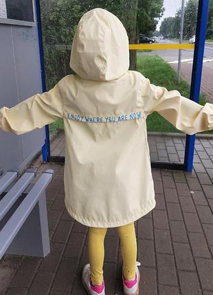 Дождевик для девочки reserved размер 128 см