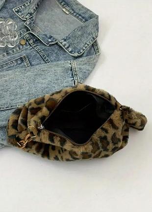 Модна сумка сумочка  стильна леопардова нова 8
