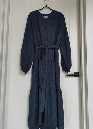 Платье рубашка emma &amp; michele многоярусное