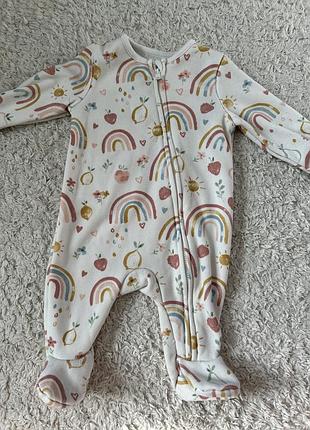 Утеплений ромпер чоловічок сліп