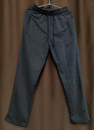 Мужские спортивные штаны nike.размер 48.58.цвет серый, турецкий трикотаж.