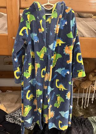 Халат з капішоном на хлопчика 8-10р