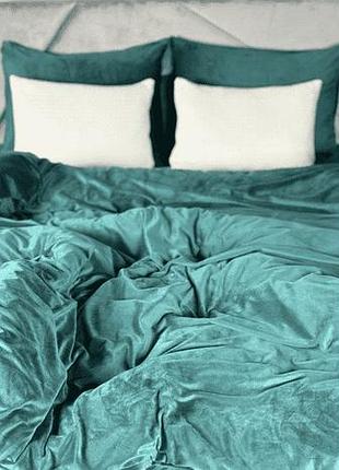 Постільна білизна шем велюр двухспальна