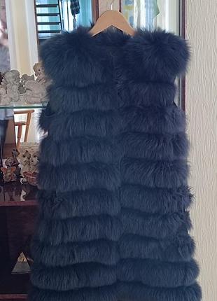 Шубка трансформер из песца