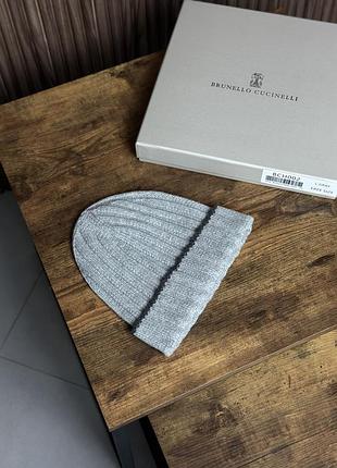 Кашемірова чоловіча шапка