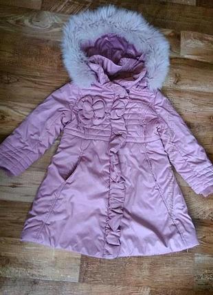 Пальто курточка итальянского бренда desalitto, 98-116 см