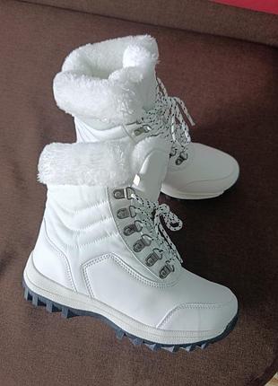Обувь зима белые 38 размер