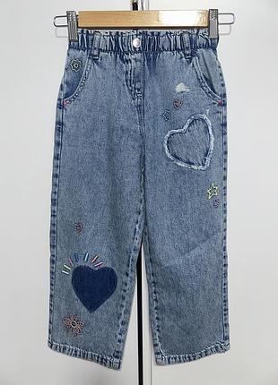 Джинси на дівчинку 7