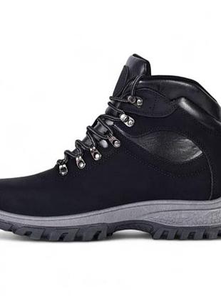 Мужские ботинки черные (тф-760-б)
