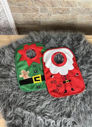 Наьір новорічних слюнявчиків