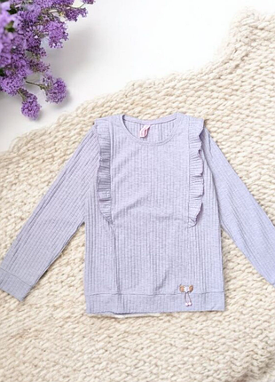 Блуза ніжного бузкового кольору