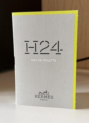 H24 hermes пробник духов