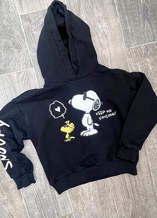 Кофта худі чорна крута на дівчинку