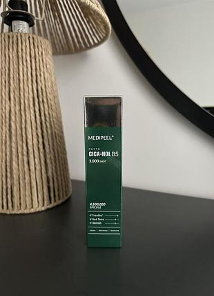 Сироватка-пілінг зі спікулами та центеллою medi-peel phyto cica nol b5 3000 shot, 50 мл