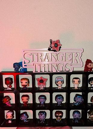 Подставка stranger things kinder joy 3×6 (удивительные чудеса киндер джой)