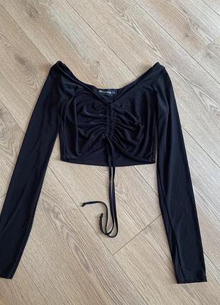 Топ з довгими рукавами