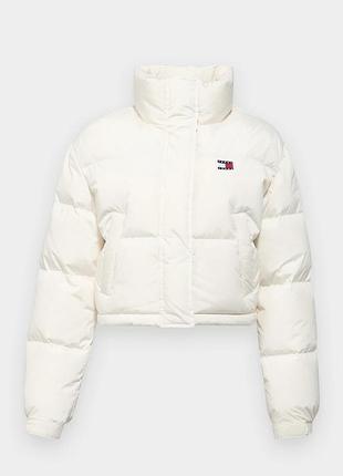 Оригінальна укорочена пухівка tommy jeans