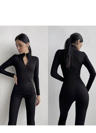 Комбінезон жіночий в рубчик