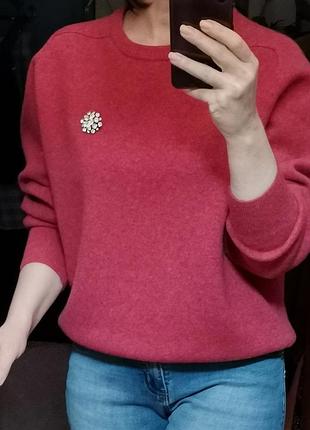 Шерстяной свитер винтаж ирландия kerry classics ireland pure wool sweater