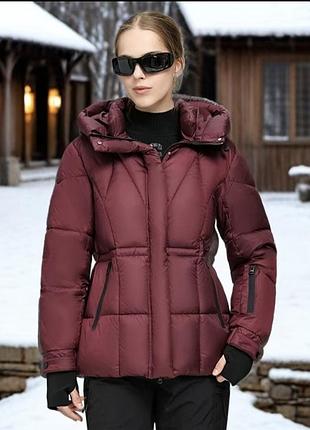 Куртка жіноча бордо
