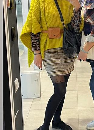 Пончо накидка тепла