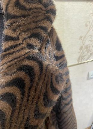 Шуба еконорка, не відрізниш від справжньої норки