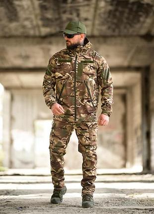 Демисезонный тактический костюм софтшел dementioz мультикам