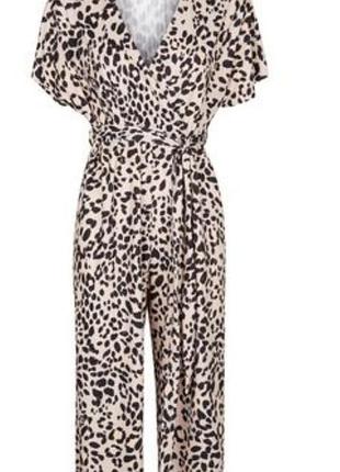 Комбинезон кюлоты женский в рубчик