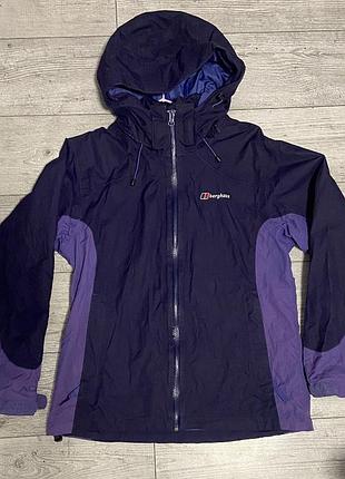 Вітровка berghaus фіолетова розмір s не приталена куртка berghaus мембранка berghaus