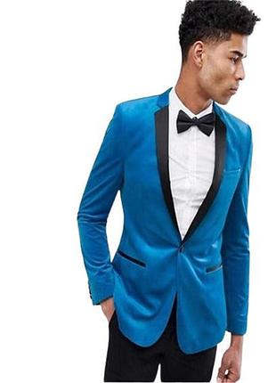 Пиджак бархатный asos