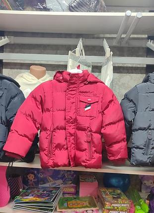Зимние куртки для мальчика синтепух