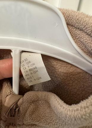 Флісовий костюм для дівчинки 80 розміру