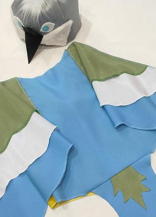 Костюм синицыны птицы желто голубой цвет