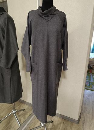 Elgora made in angland вовняна міді сукня плаття 👗 з вовни