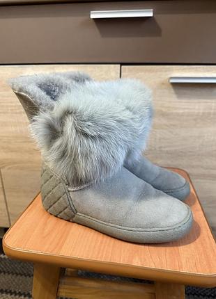 Зимові чоботи ugg mini toscana cuff sheepskin boots. 36 розмір