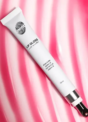 Блеск для губ unico с ментолом, оттенок flirt