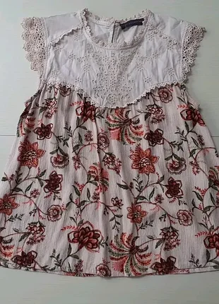 Милая вискозная блуза