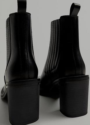 Кожаные ботинки mango