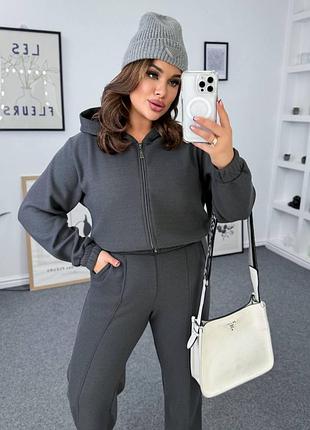 Женский ангоровый костюм