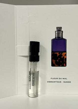 Оригінал пробник парфумів dries van noten fleur du mal — цена 449