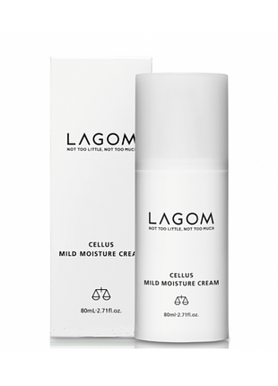 Крем для лица увлажняющий lagom cellus mild moisture cream 80 ml