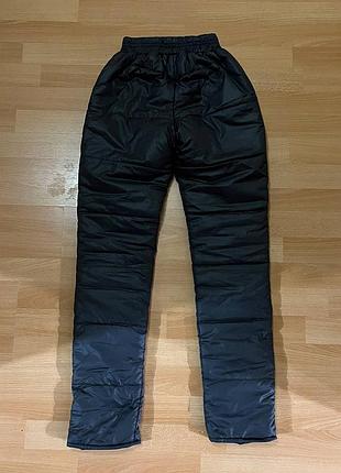 Теплі зимові лижні штани на хлопчика 164 см