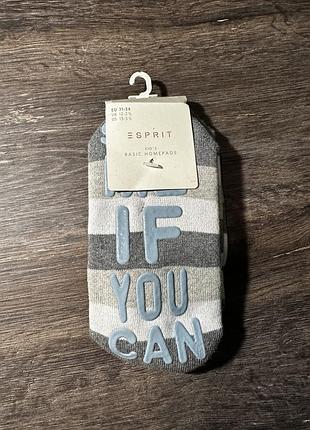Дитячі антиковзні шкарпетки esprit “me if you can”, розмір 31–34
