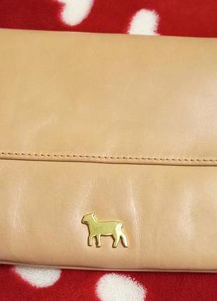 Шкіряний клатч- конверт бренду lamb sinse 1887