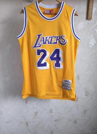 Спортивна майка mitchell &amp; ness, los angeles lakers (nba)