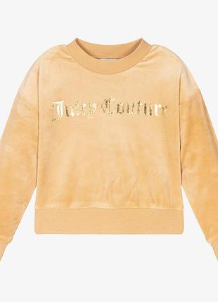 Велюровий світшот juicy couture 9/10 років нюанс