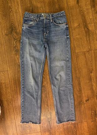 Прямі джинси zara 36